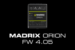 MADRIX ORION FW 4.05